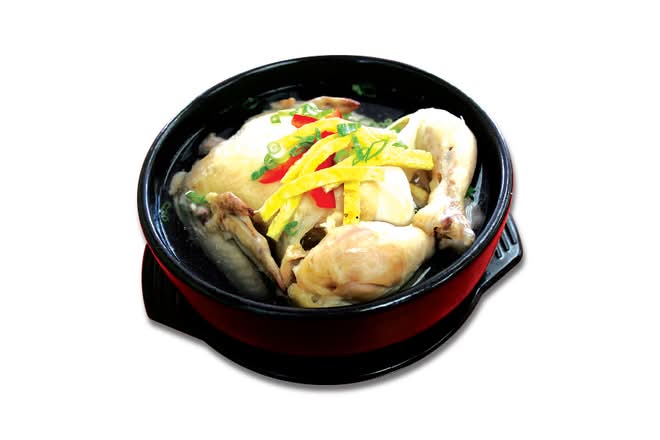 Ginseng Chicken Soup（Half） 参鸡汤（半只)(with rice)